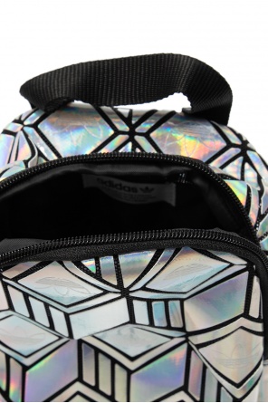 Adidas originals 3d online geo backpack in silver